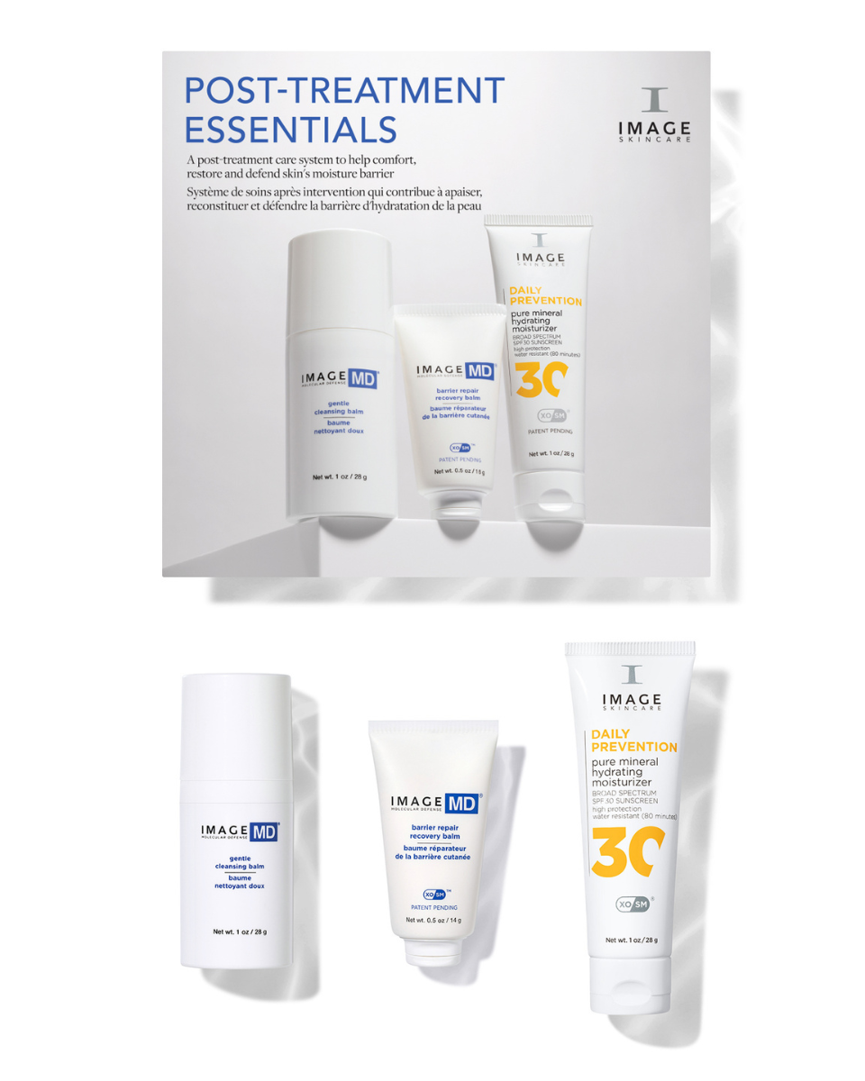 Post-Treatment Essentials travel kit